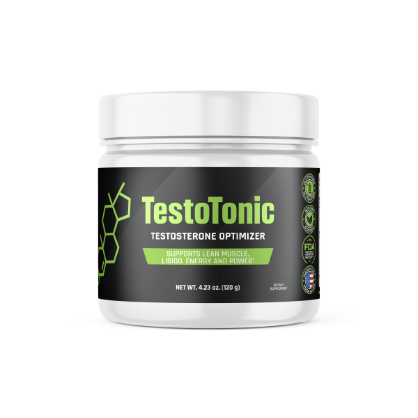 TestoTonic natural testosterone support 1 bottle 30 day supply